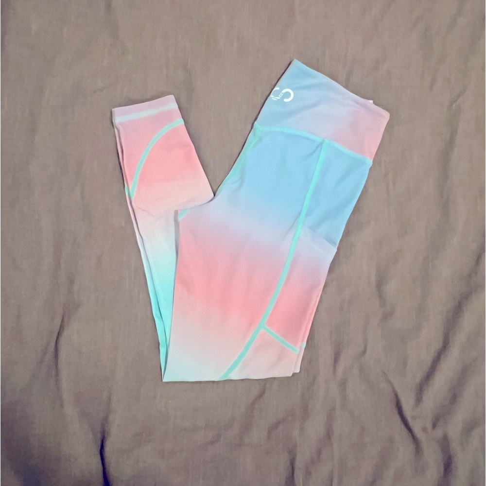 Unicorn Curves N Combatboots full length leggings